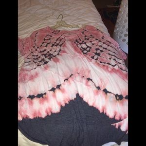 tie die blouse